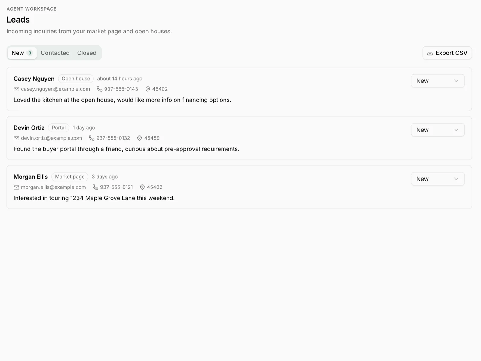 Every lead in one inbox