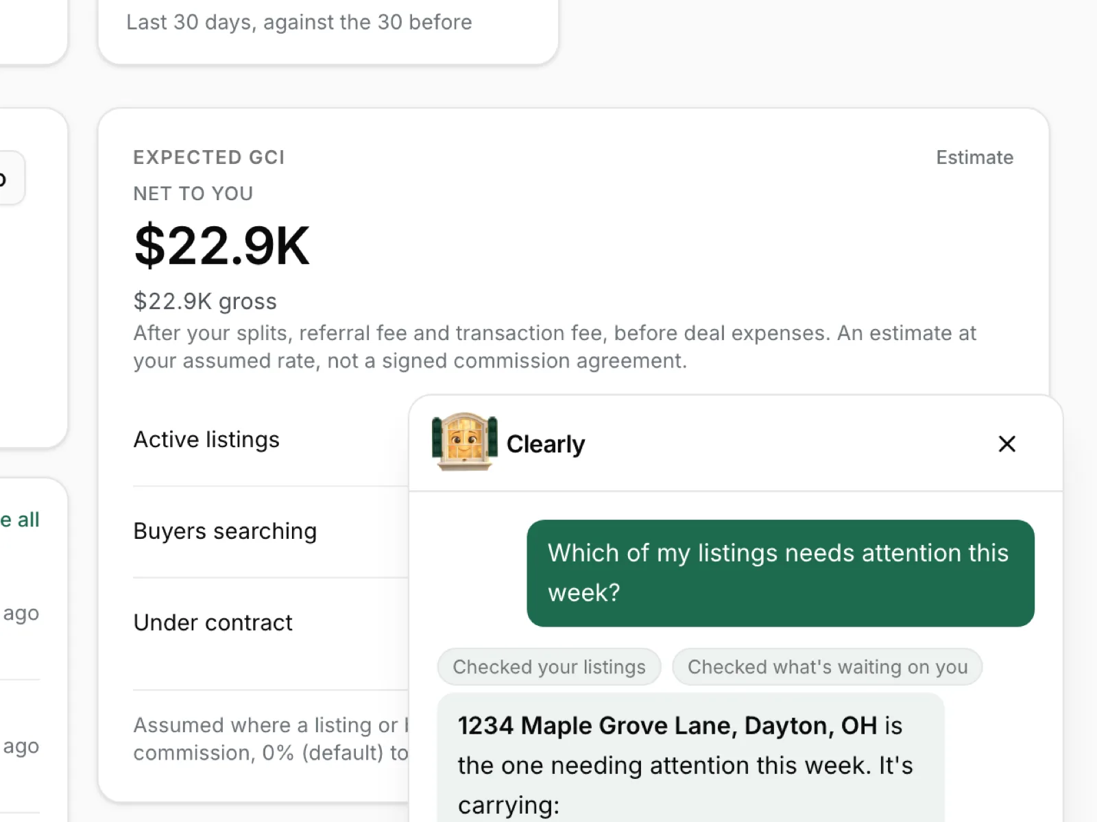 Ask Clearly about your own deals